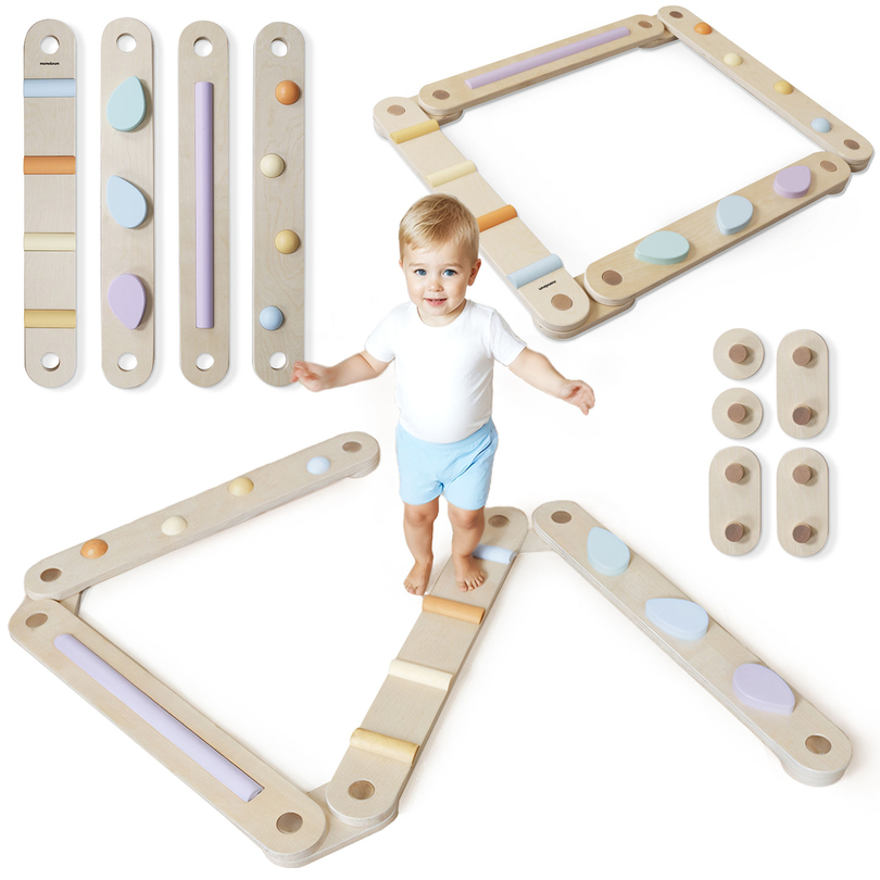 Liels koka sensorais celiņš - līdzsvara celiņš - 9 elementi