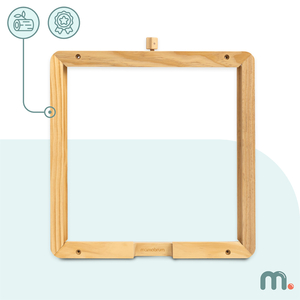 Koka sienas rāmis - Mamabrum izglītojošo tāfelīšu stiprināšanai