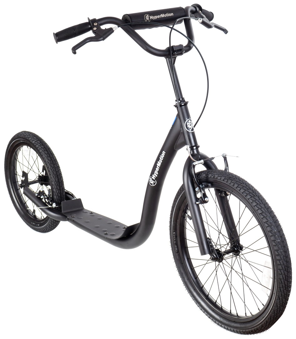 HyperMotion RIVA pilsētas skrejritenis ar 50 cm un 40 cm piepūšamiem riteņiem