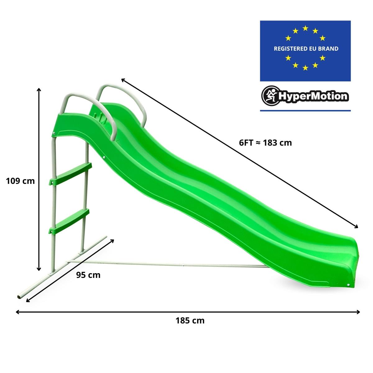 Liels dārza slidkalniņš ar kāpnēm bērniem