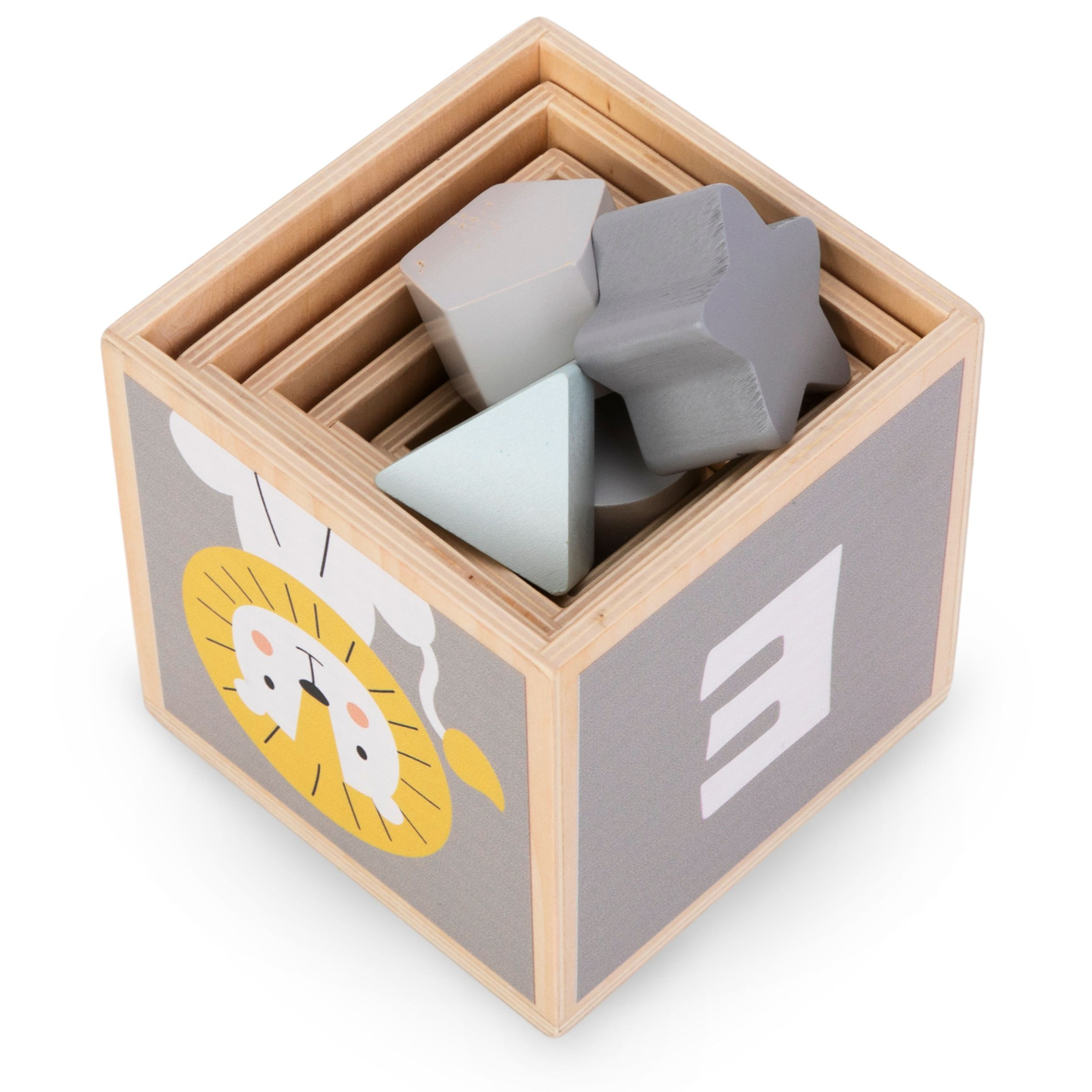 Koka tornis - formu šķirotājs skaitļi alfabēts dzīvnieki