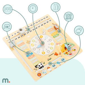 Koka bērnu kalendārs 6in1