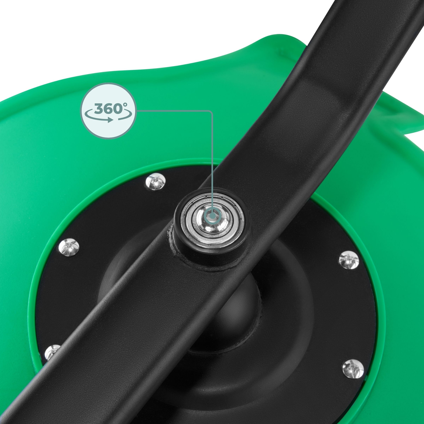 Mini bērnu karuselis Zivis - zaļa krāsa