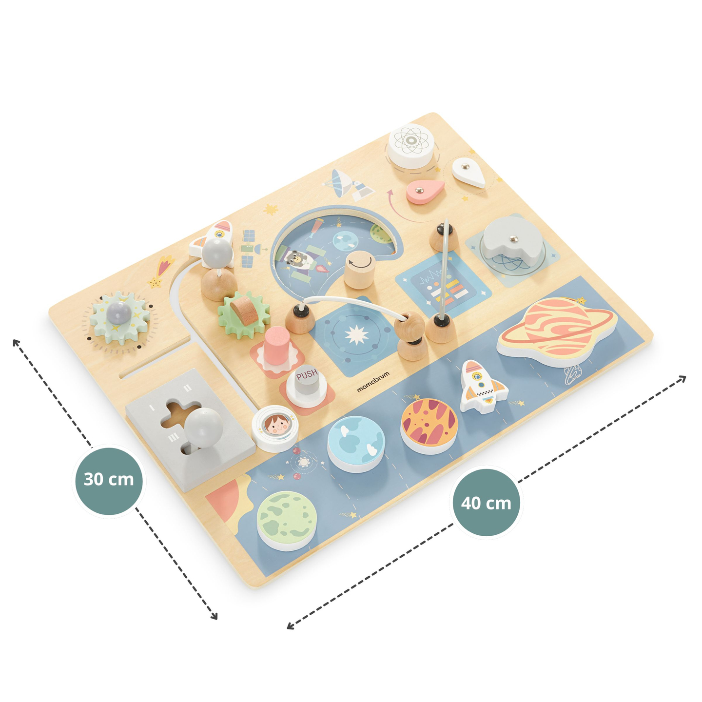 Koka manipulatīvais dēlis - Cosmos