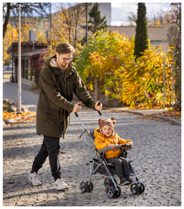 Viegls bērnu ratiņu komplekts, Moby-System Barton krāsa: pelēka