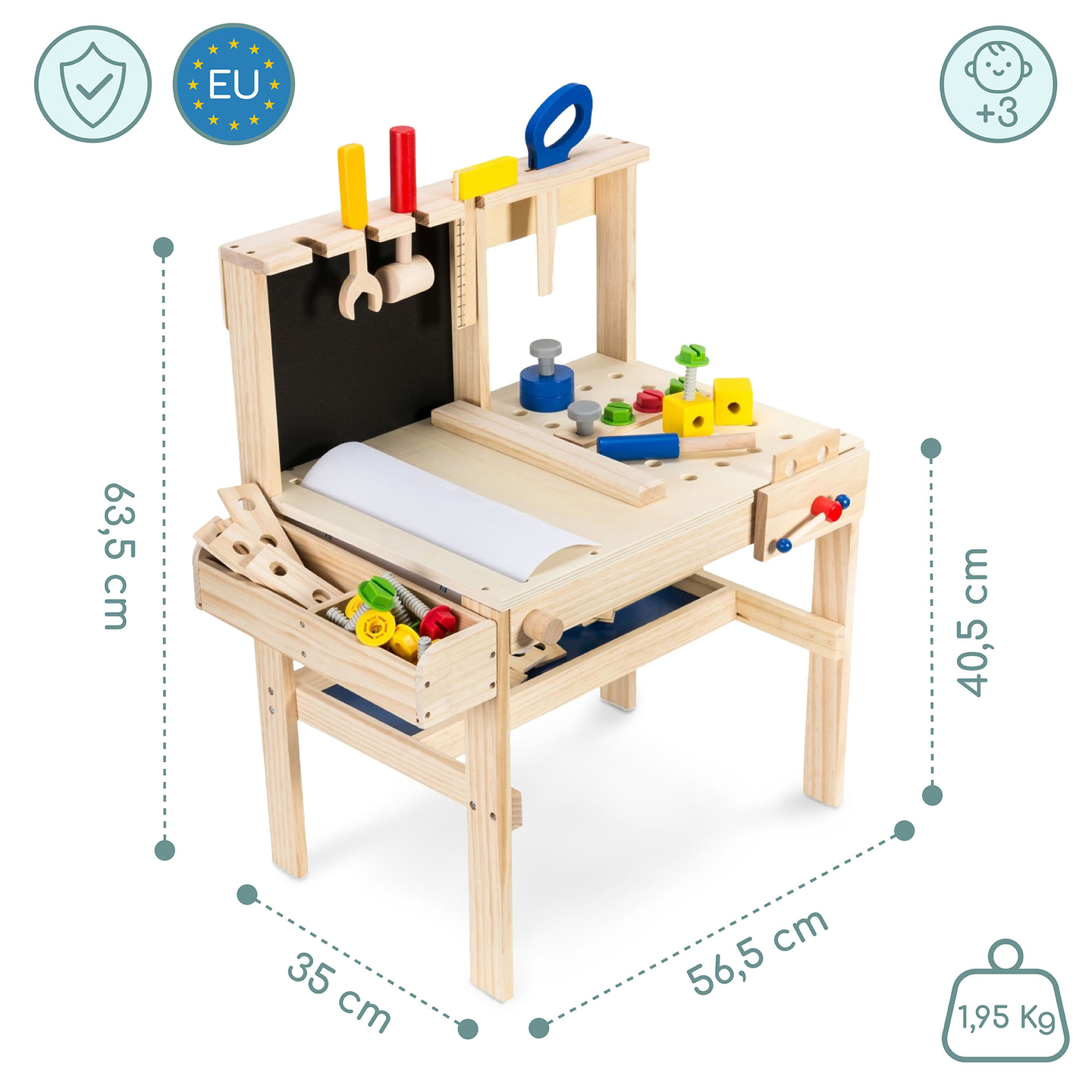 Koka DIY komplekts XXL - 75 detaļas