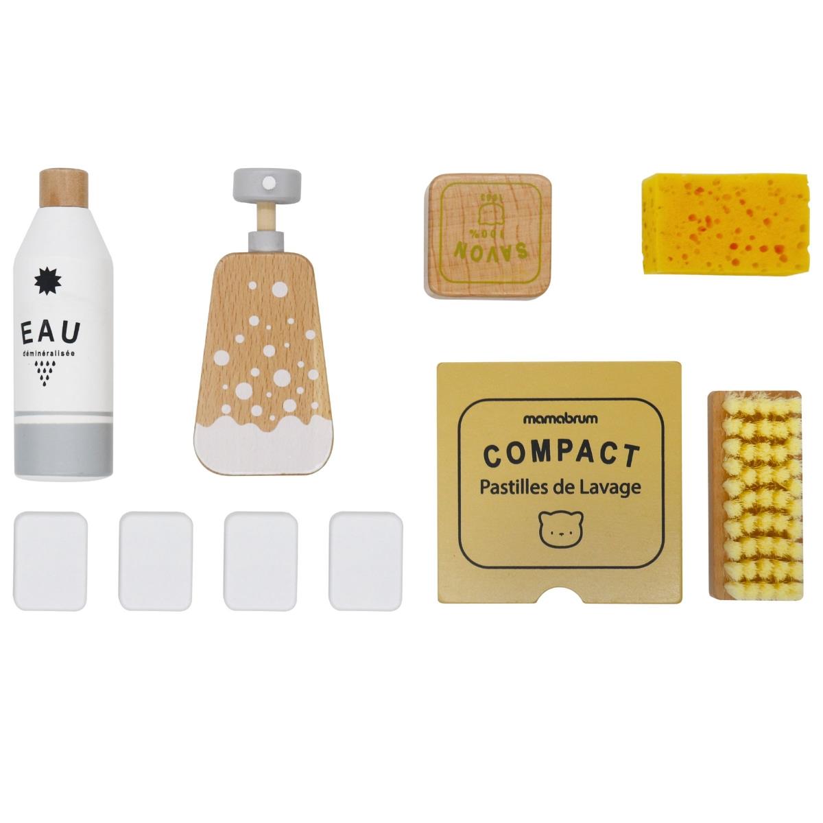 Koka tīrīšanas komplekts bērniem - 10 vienības