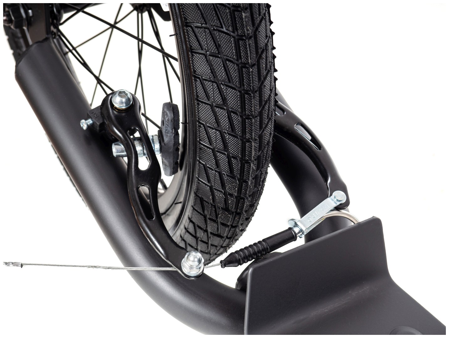 HyperMotion RIVA pilsētas skrejritenis ar 50 cm un 40 cm piepūšamiem riteņiem