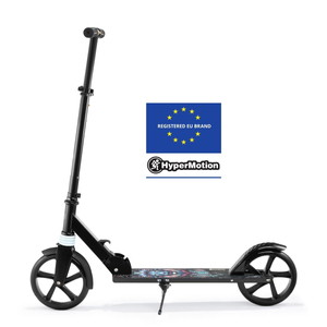 Divriteņu skrejritenis jauniešiem - ar amortizatoru - Hypermotion CITY SWIFT Digital Lion - 100kg