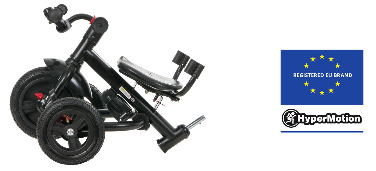 Tobi Velar trīsritenis + lietus plēve - pelēks