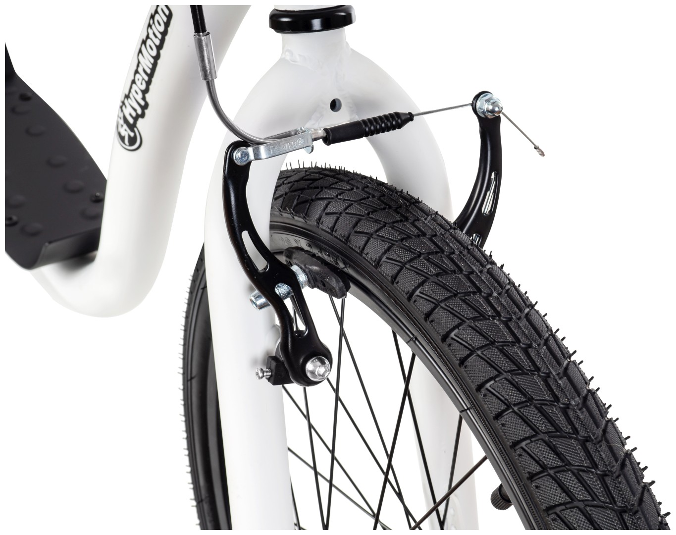 HyperMotion RIVA pilsētas skrejritenis ar 50 cm un 40 cm piepūšamiem riteņiem