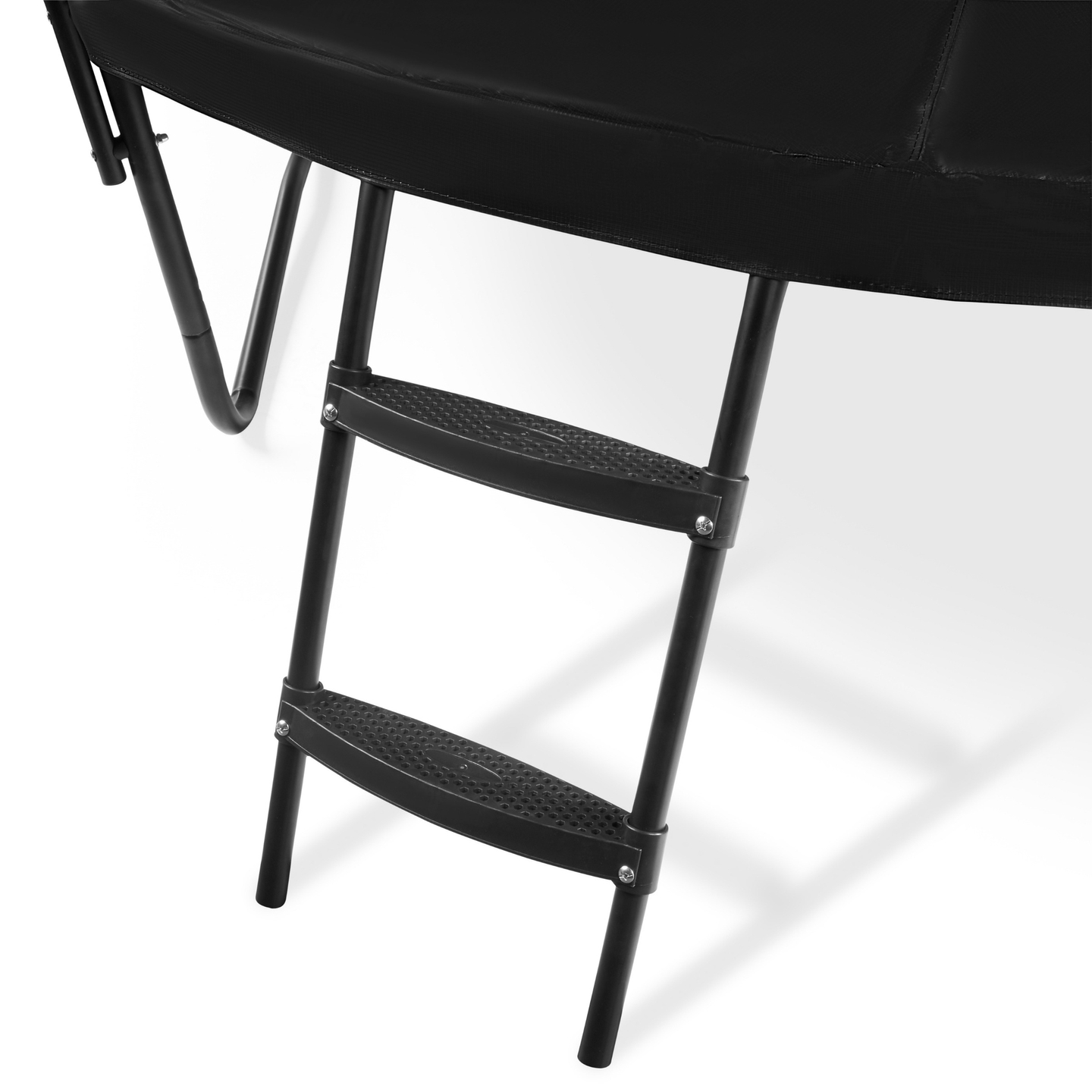 HyperMotion bērnu dārza batuts - 244 cm 8FT - ar kāpnēm un iekšējo tīklu - mājai un dārzam