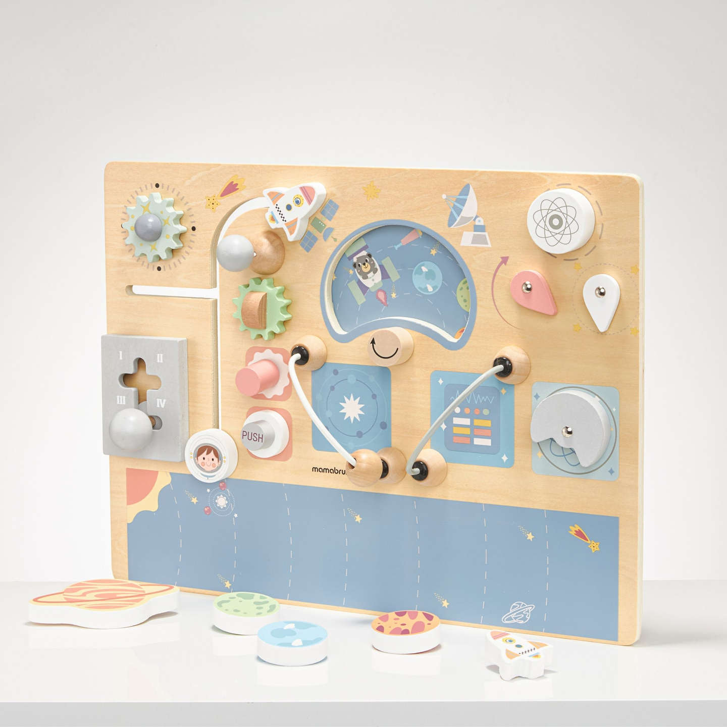 Koka manipulatīvais dēlis - Cosmos