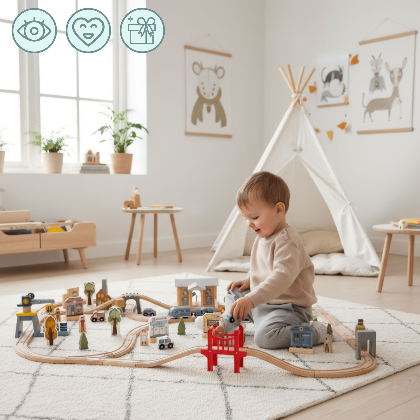 Koka pilsētas dzelzceļš ar elektrovilcienu - pārvietojamu celtni, kuģi, tiltiem