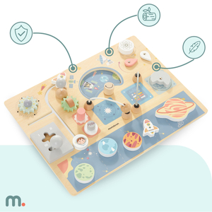 Koka manipulatīvais dēlis - Cosmos