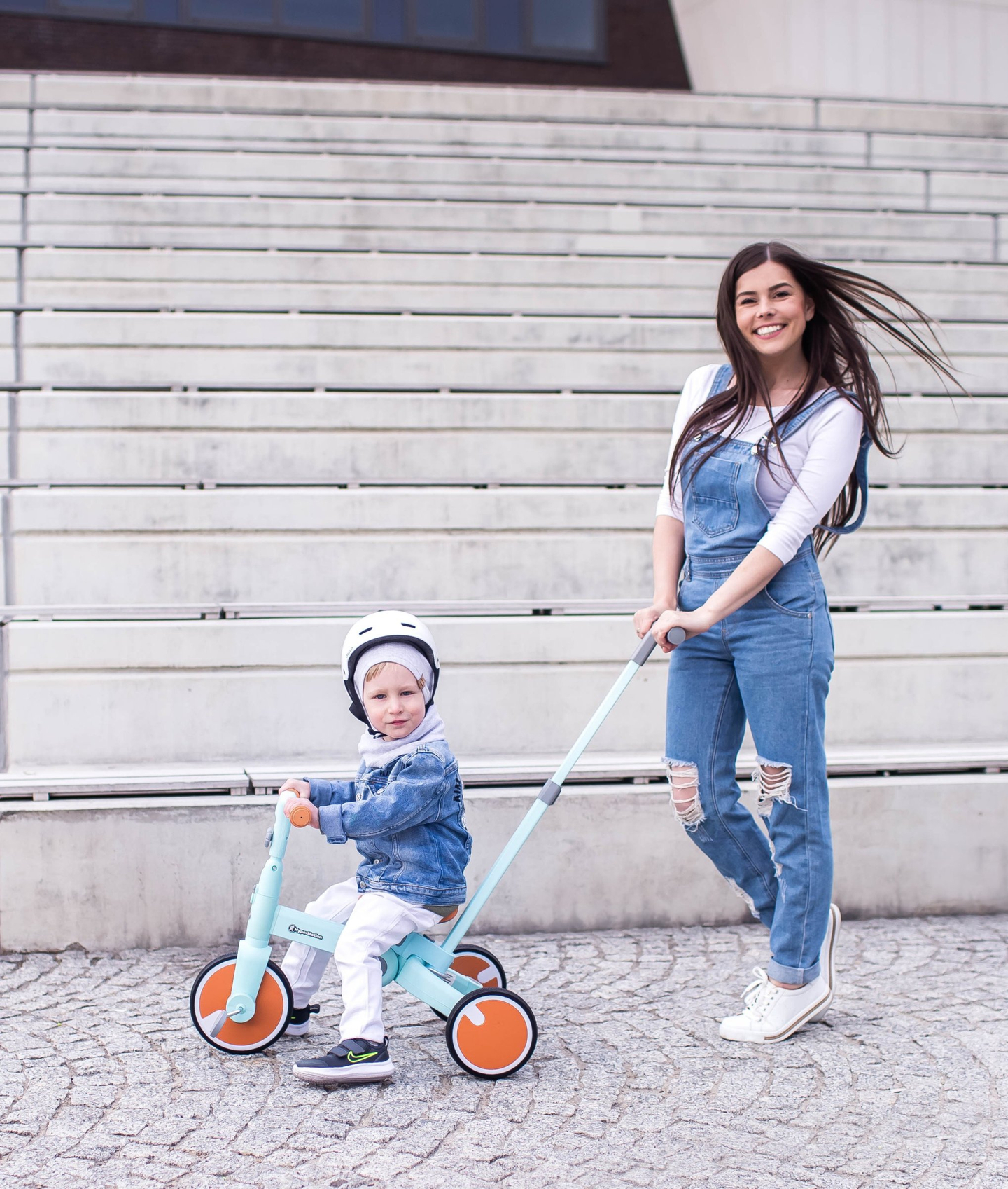 Tobi Rocket - Bērnu trīsritenis, distanču velosipēds, bērnu ratiņi - 5 in 1 no HyperMotion