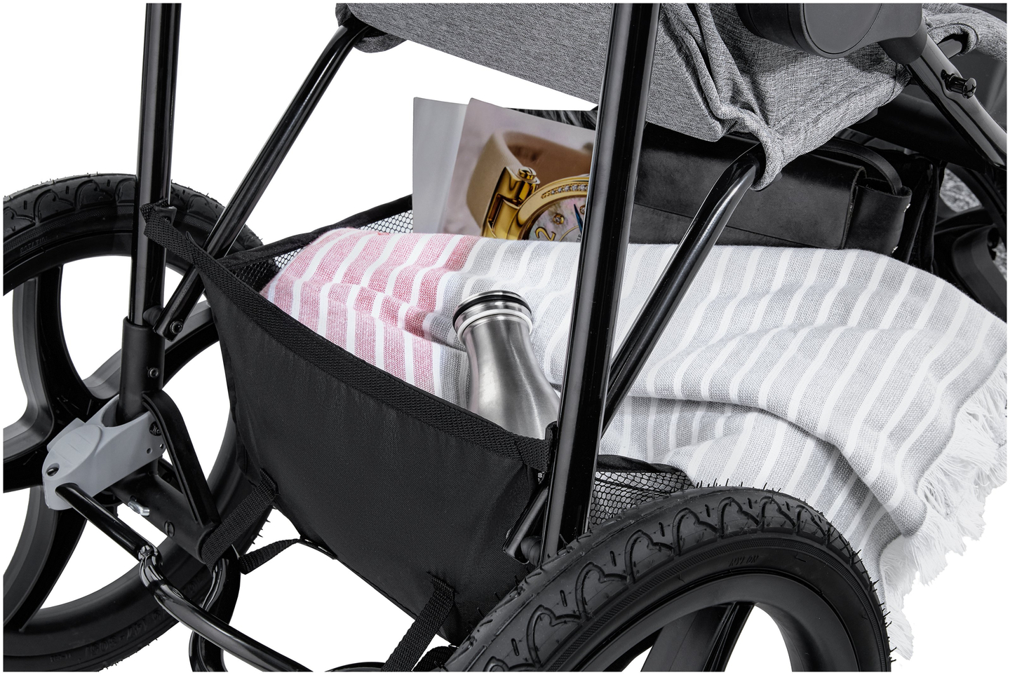 Bērnu skriešanas ratiņi + ratiņi 0m+ Moby-System MOUNTAIN