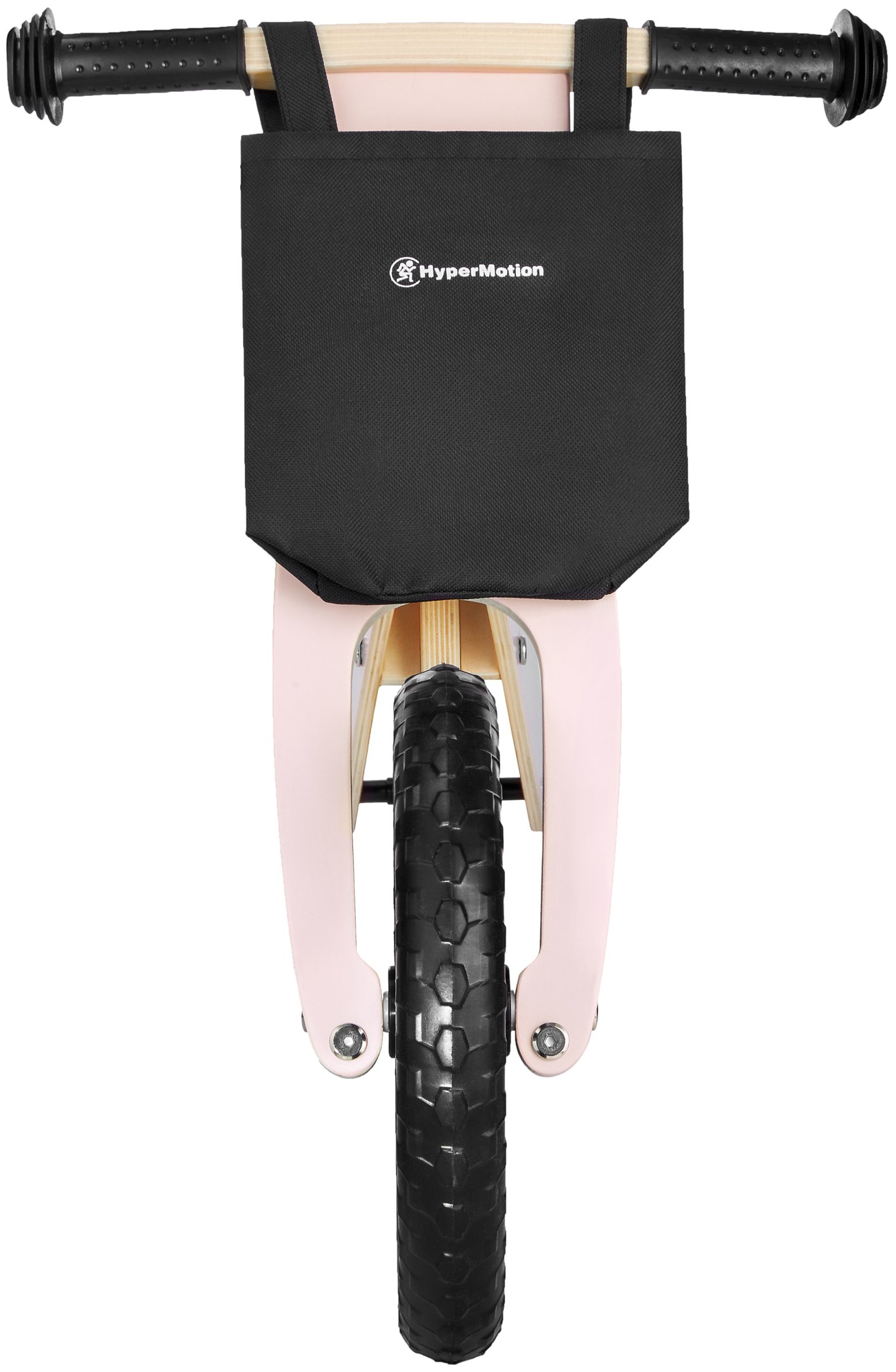 HyperMotion LEXI koka skriešanas velosipēds - putuplasta riteņi, ļoti viegls - rozā krāsā