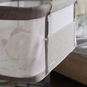 Pagarināmā gultiņa Moby-Sistēma LUNA 3in1 - pelēka