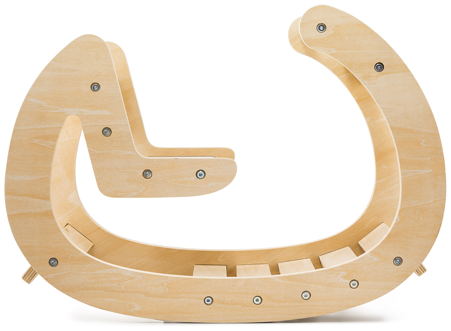 Montessori koka šūpuļkrēsls - dabīgā koka - no 12 mēnešiem.