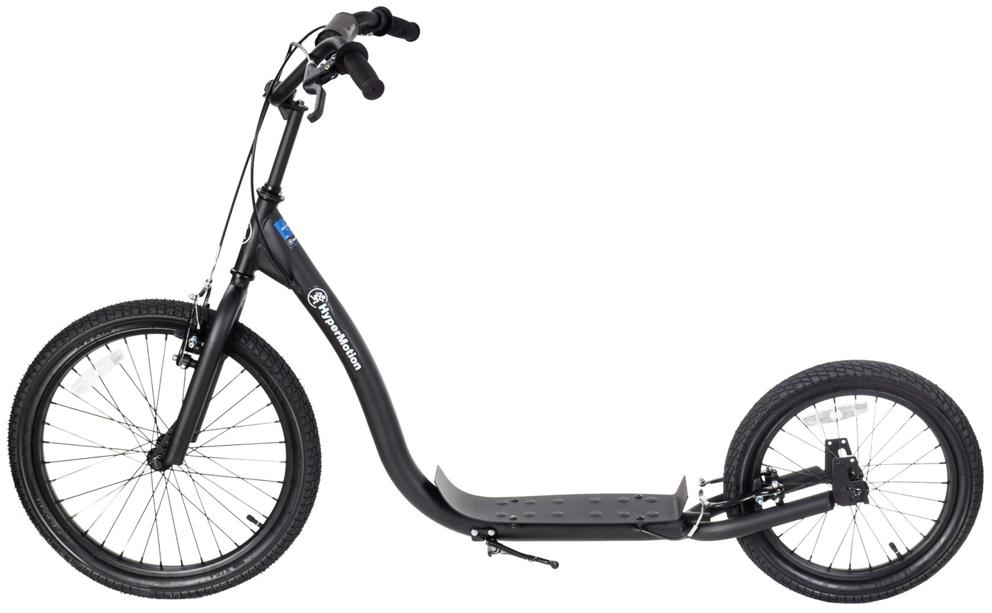 HyperMotion RIVA pilsētas skrejritenis ar 50 cm un 40 cm piepūšamiem riteņiem