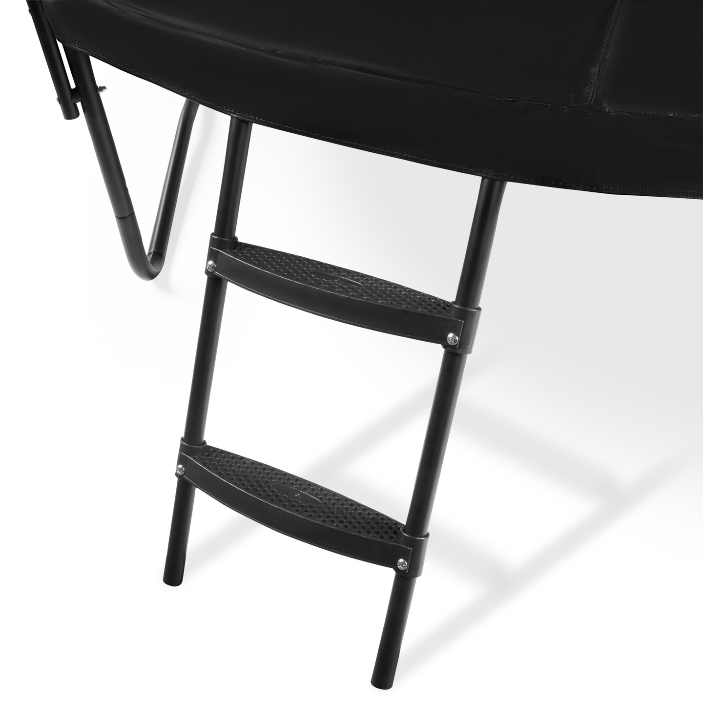 HyperMotion bērnu XL dārza batuts - 305 cm 10FT - ar kāpnēm un iekšējo tīklu - mājai un dārzam