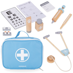 Mazā ārsta koka komplekts