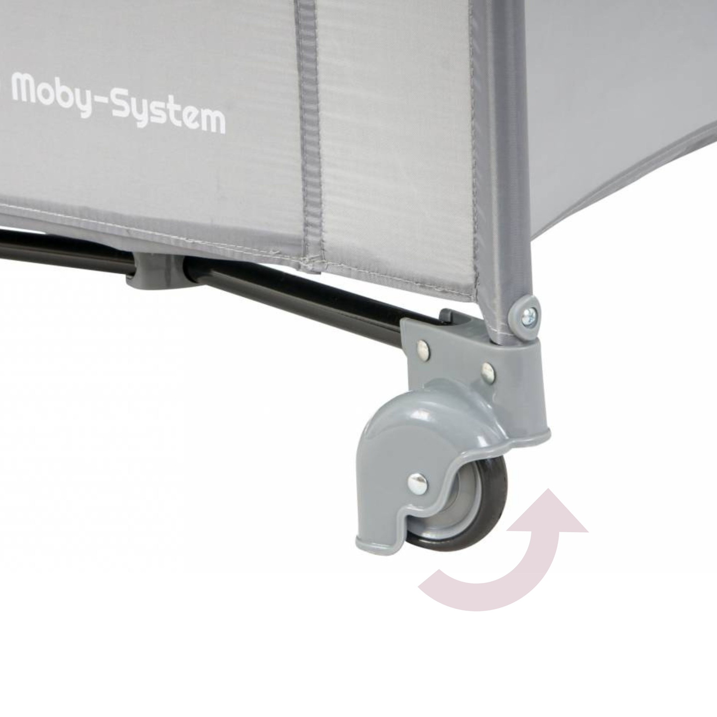 Happy Traveller BASIC ceļojumu gultiņa - pelēka