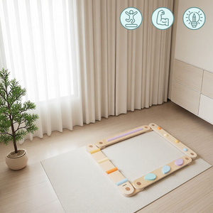 Liels koka sensorais celiņš - līdzsvara celiņš - 9 elementi