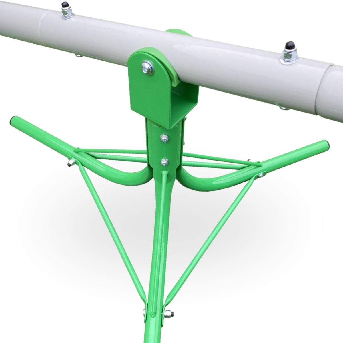 Divi vienā šūpoles dārza šūpoles, 2 personu līdzsvara baļķis ar 360 grādu karuseļa funkciju