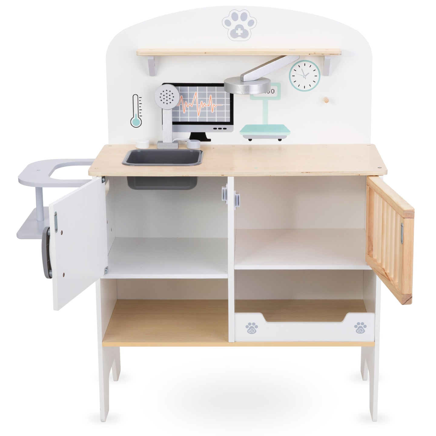 Dzīvnieku slimnīca - koka komplekts