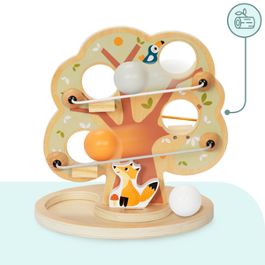 Koka lodīšu slidkalniņš - Zaļš koks