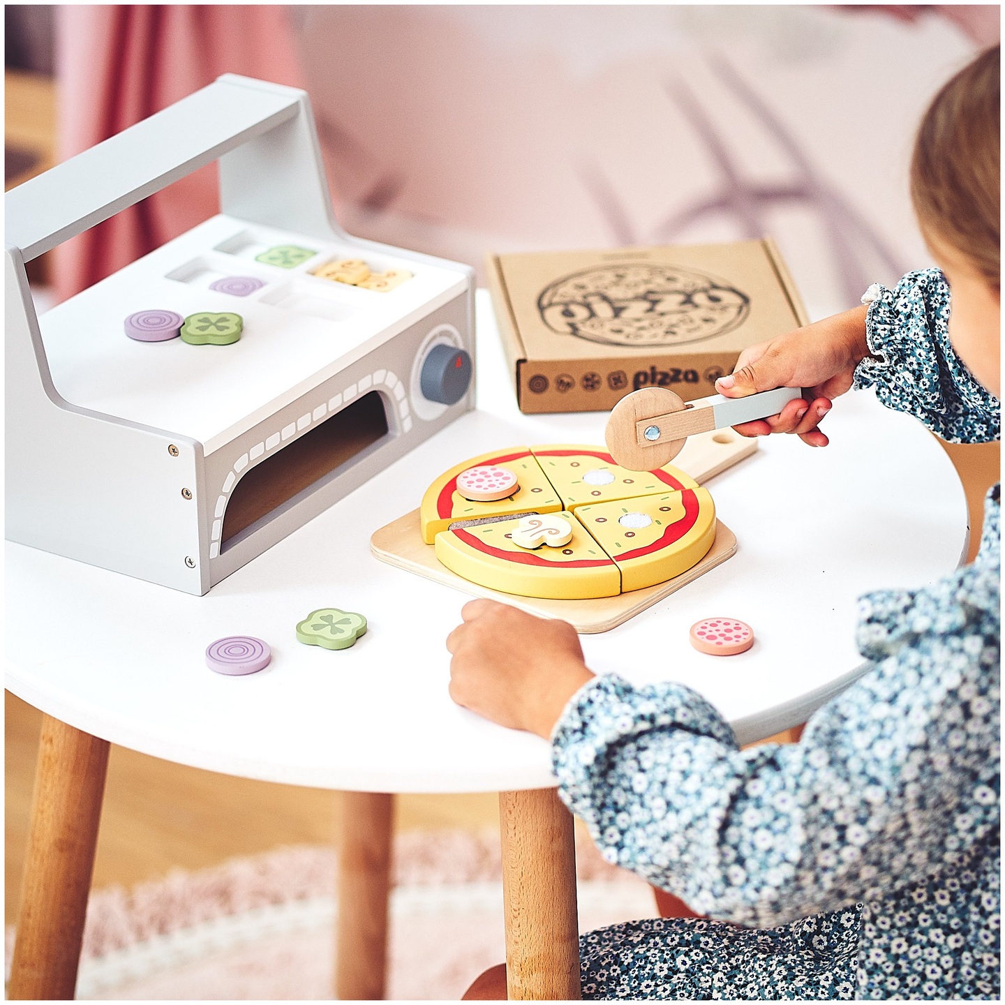 Koka picas cepšanas komplekts