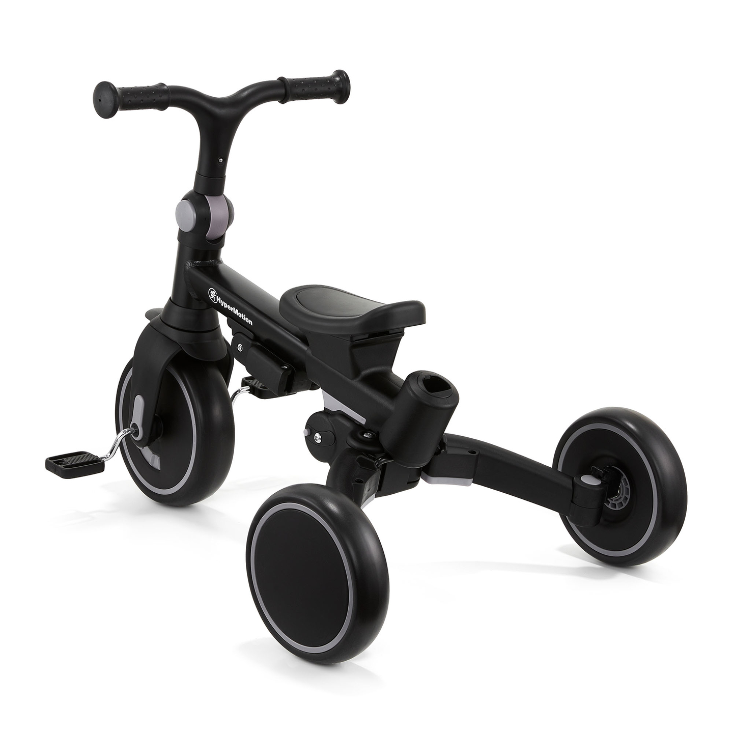 8in1 daudzfunkcionāls trīsritenis TOBI FOREST - pelēks