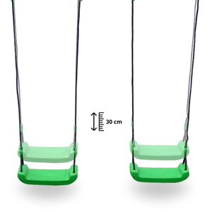 6 cilvēku bērnu šūpoles - dārza rotaļu laukums