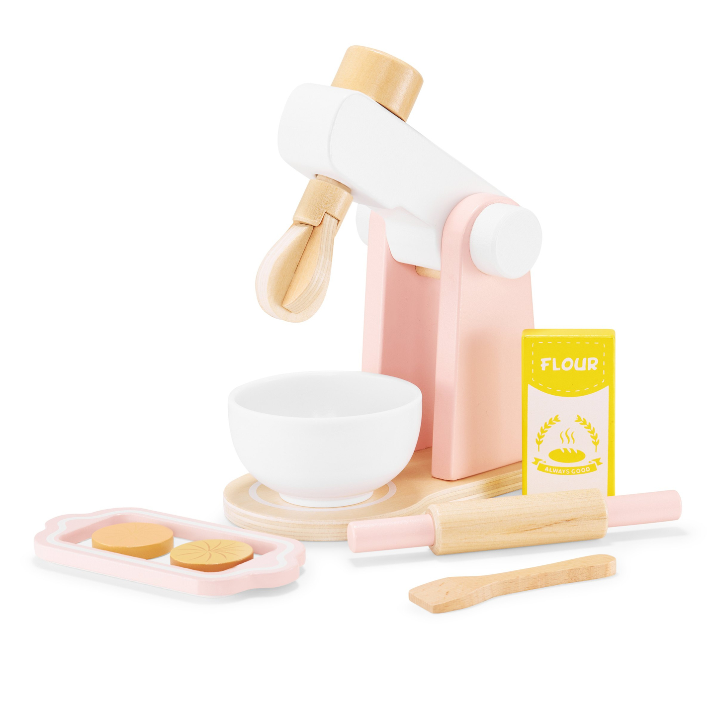 Koka mīklas maisītājs ar piederumiem, bērniem