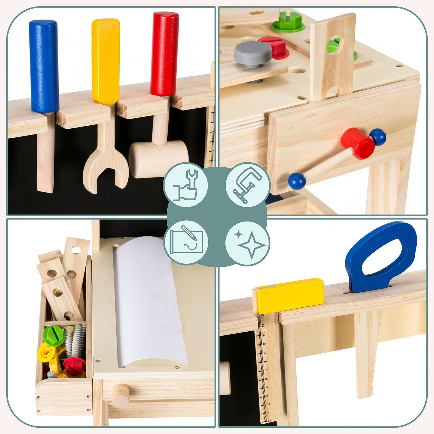 Koka DIY komplekts XXL - 75 detaļas