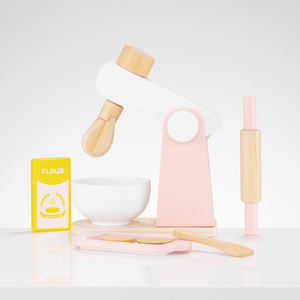 Koka mīklas maisītājs ar piederumiem, bērniem