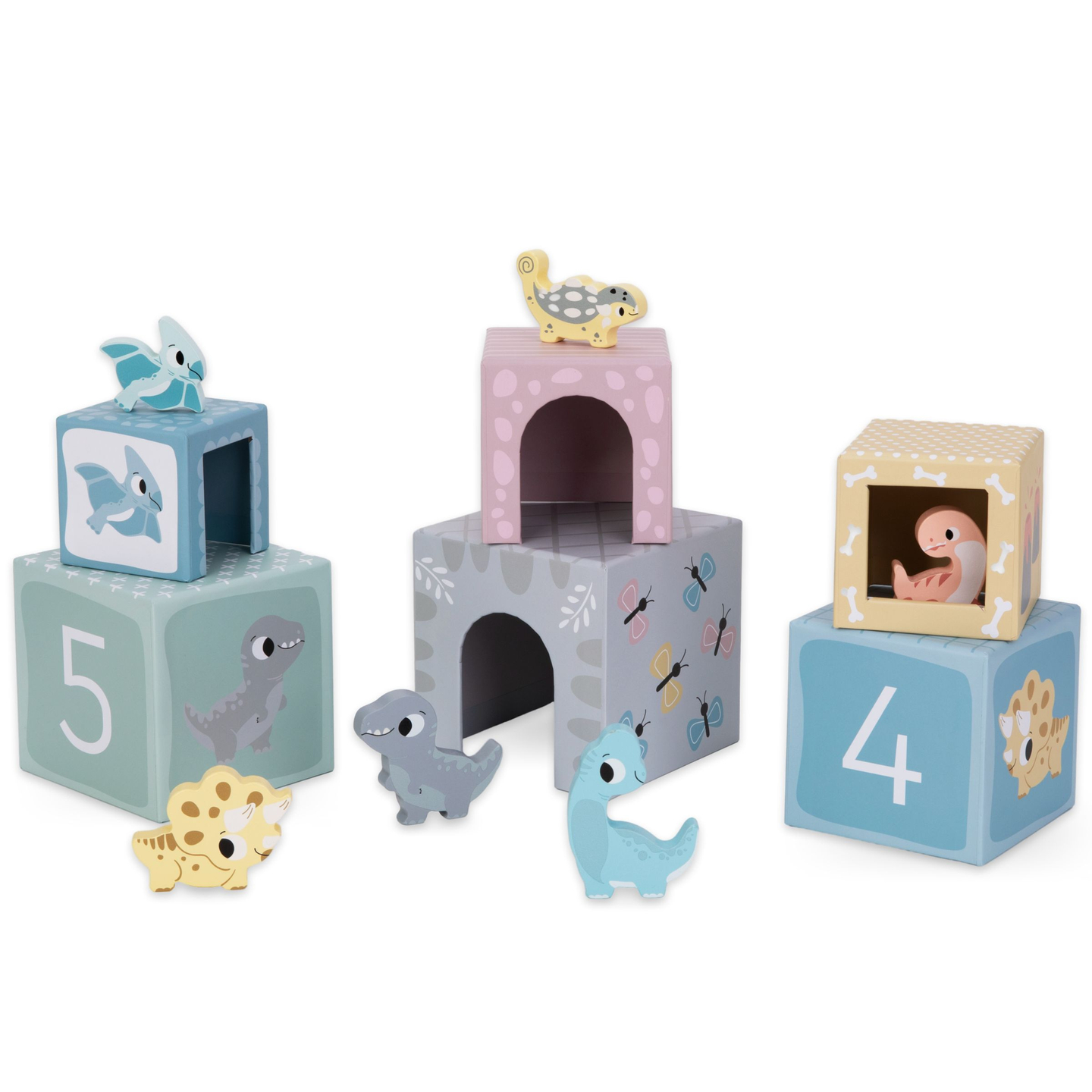 Tornis šķirotājs ar figūrām Dinozauri