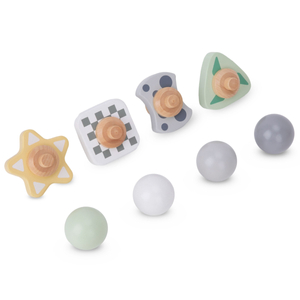 Liels koka kuldakmens - slidkalniņš ar rotējošiem elementiem