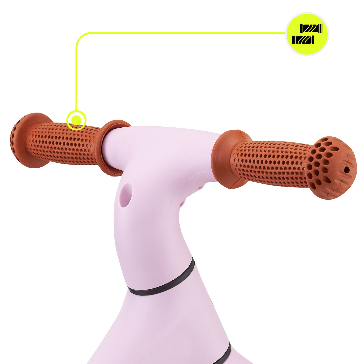 HyperMotion Marcelo bērnu distanču velosipēds - rozā krāsā