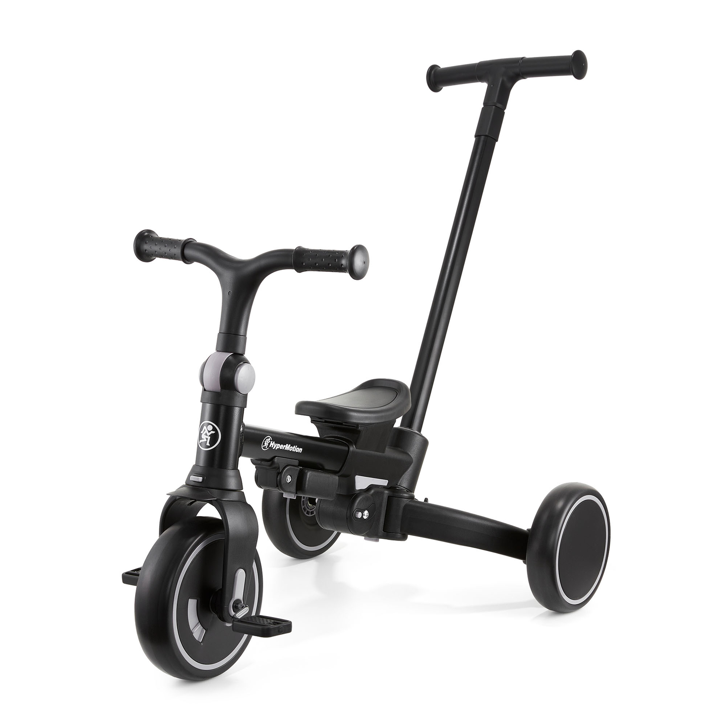 8in1 daudzfunkcionāls trīsritenis TOBI FOREST - pelēks