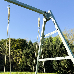 Tērauda rāmis dārza šūpolēm vai šūpuļtīklam