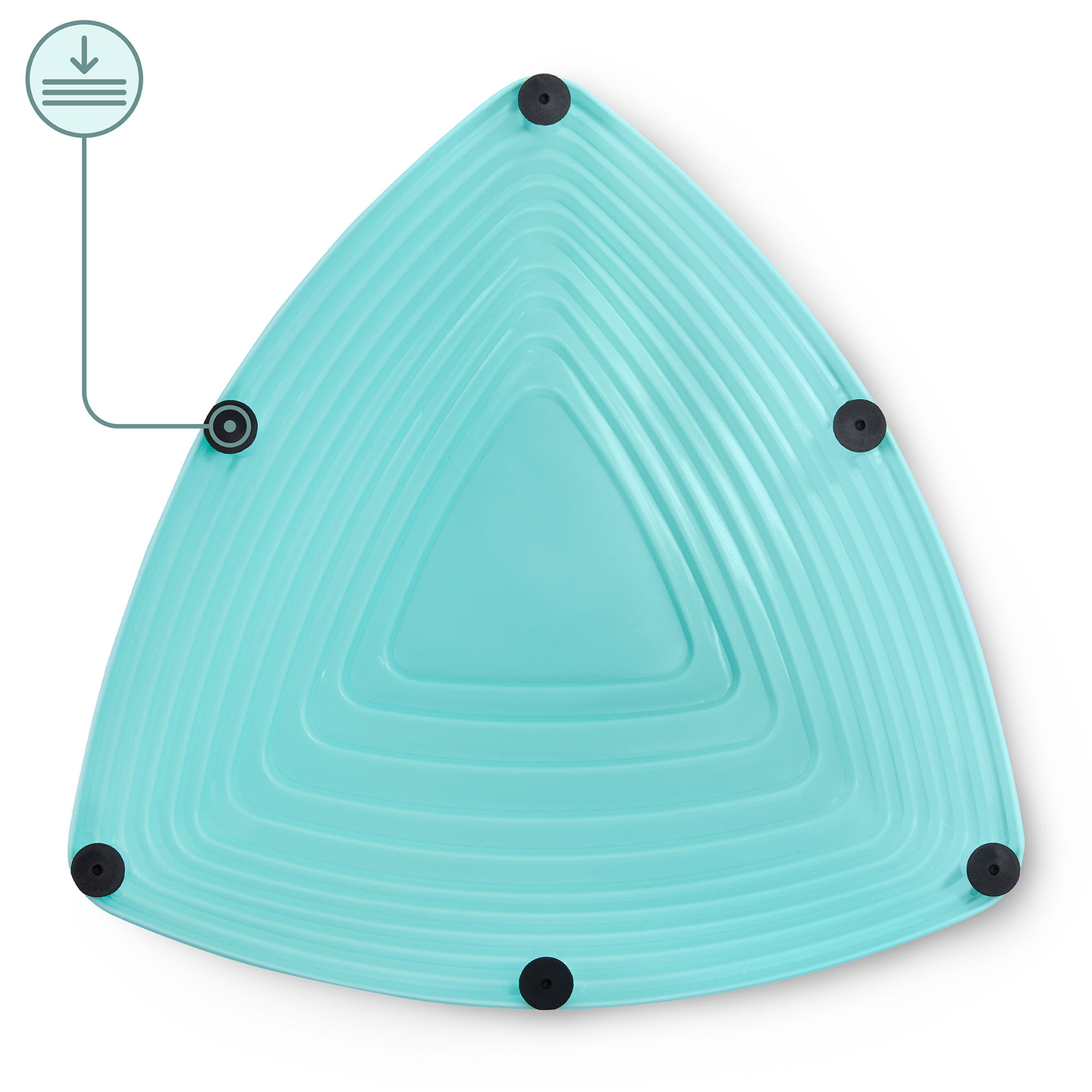 Krāsaini balansēšanas akmentiņi - 9 gab