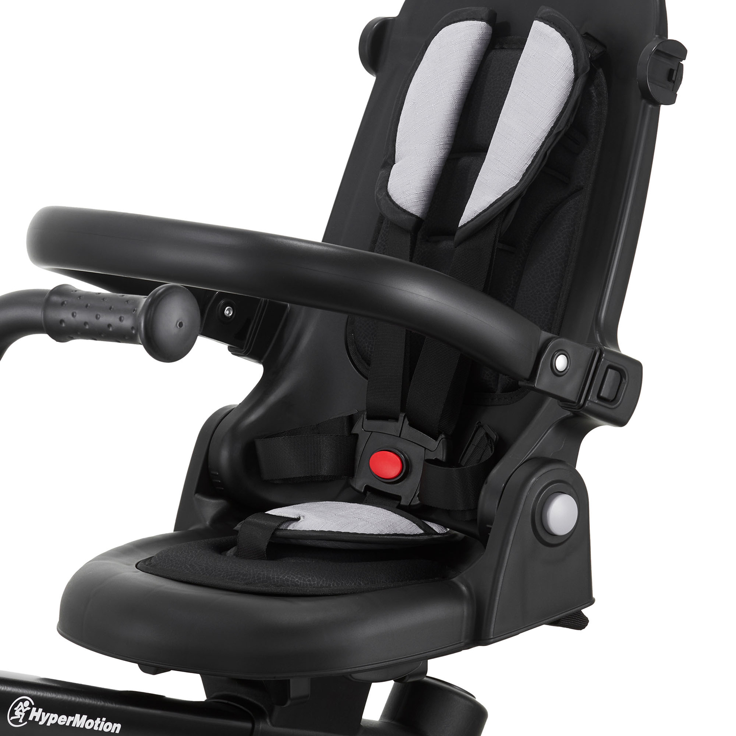 8in1 daudzfunkcionāls trīsritenis TOBI FOREST - pelēks