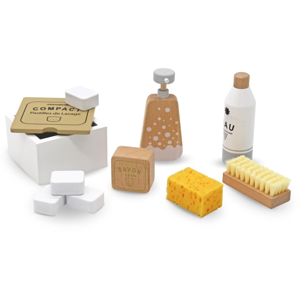 Koka tīrīšanas komplekts bērniem - 10 vienības