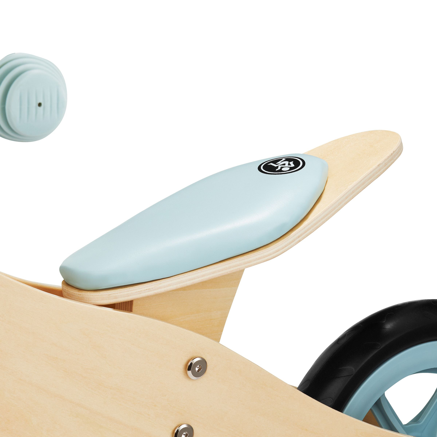 Koka trīsritenis un līdzsvara velosipēds 2in1 - HyperMotion PERCY - zils