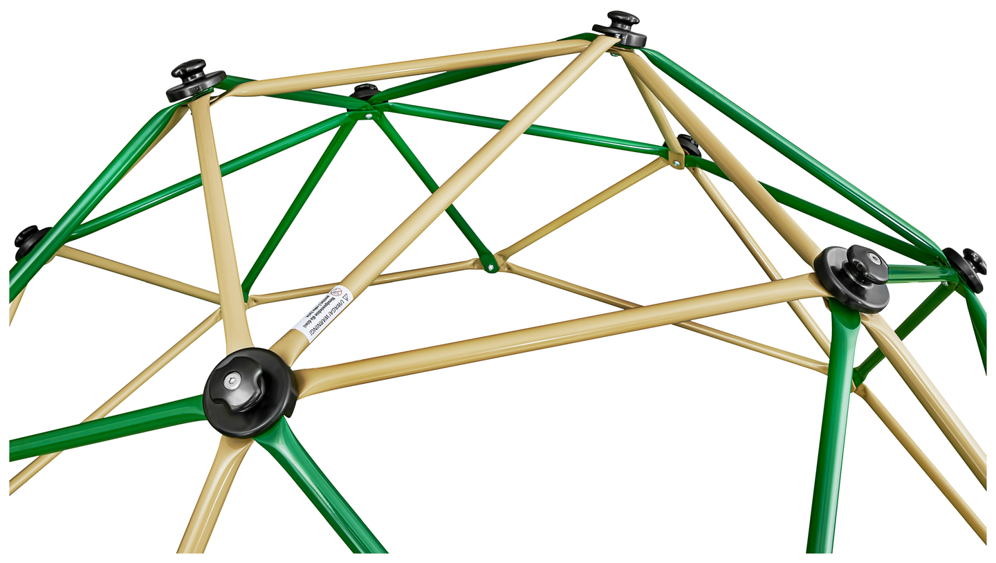 HyperMotion bērnu kāpšanas kupols XL, ģeodoms, dārza rotaļu laukums, diametrs: 1,8 m