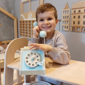 Retro koka telefons - piparmētra