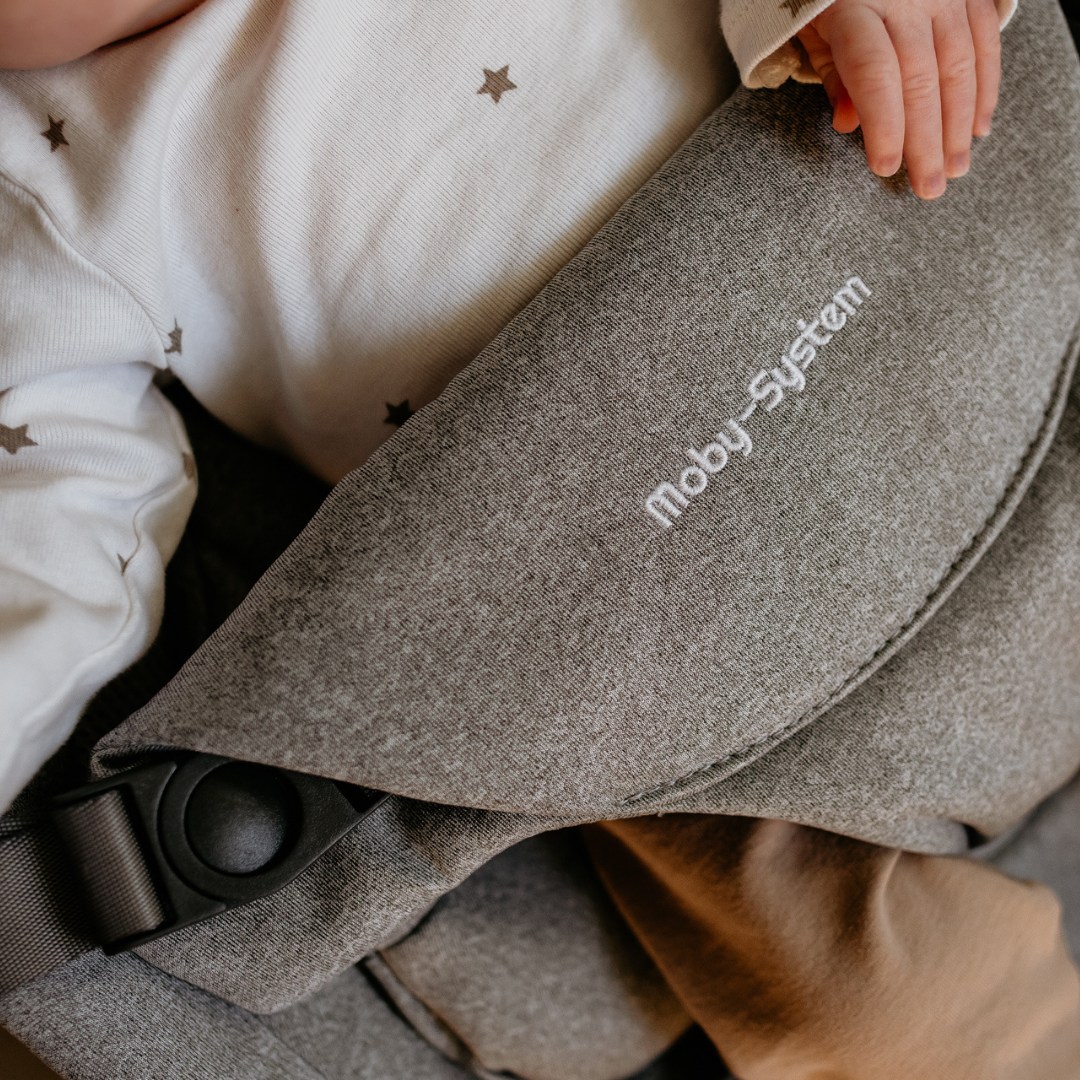 Šūpuļkrēsls 2-in-1 Moby-Sistēma LILY - pelēks